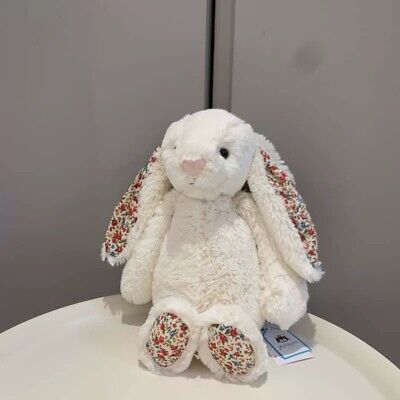 Jellycat Blossom Bashful Bunny Plush Rabbit Sitting Height 31cm