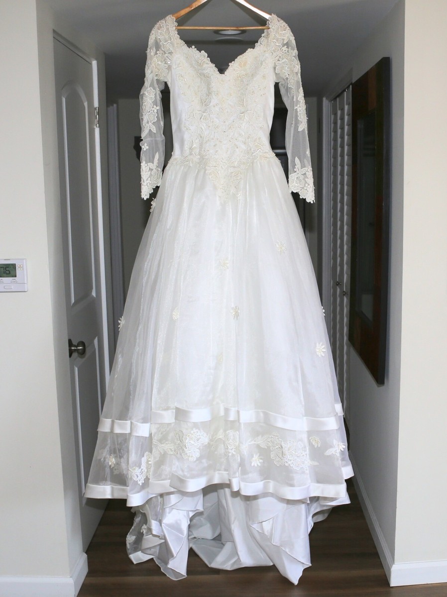 MORILEE ホワイトウェディングドレス Morilee New Wedding Dress Save 38% - Stillwhite