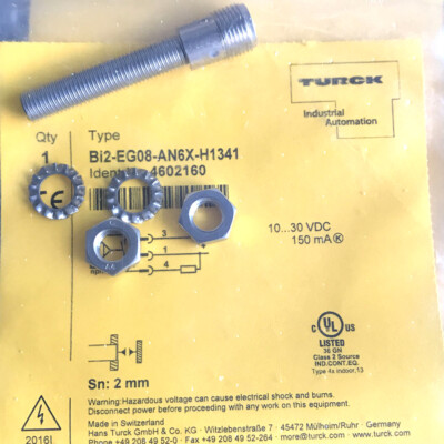 TURCK  BI2-EG08-AN6X-H1341 4669560 Inductive sensor NPN #