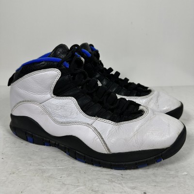 Nike Air Jordan Retro X 10 White & Blue Shoes 310805-108 Sz 9.5 no Box Jordan 10 Retro 2018 Orlando for Sale | Authenticity  main image 3