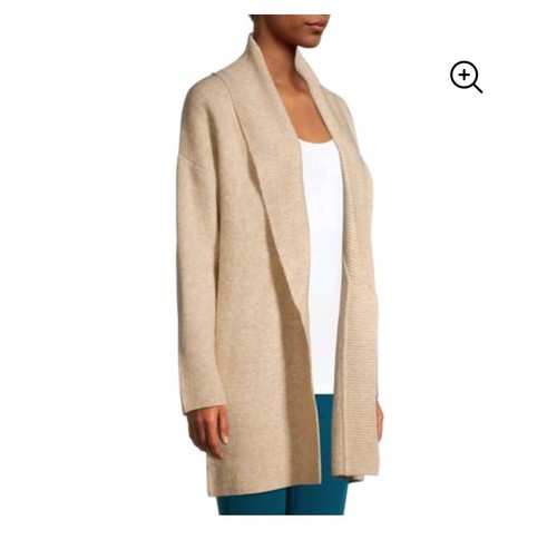 time and tru women's shawl collar cardigan sweater