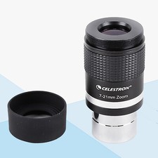 1.25" For Celestron 7-21mm Continuous Zooming Astronomical Telescope Eyepiece