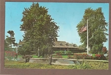 VINTAGE POSTCARD POSTED MILLERIDGE INN JERICO LONG ISLAND NEW YORK