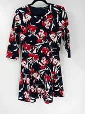 Women's Banana Republic Factory Floral Fit & Flare Dress Size 2