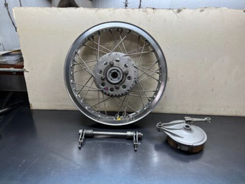 1969 Honda CB350 Twin Race Bike Rear Brake Aluiminum Akront Rim Wheel