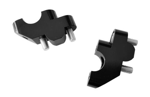 Handlebar Risers for SUZUKI GSF1200 Bandit - Up/Back: 1.18/0.66 inches - 30/17mm - Picture 1 of 5