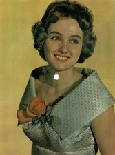Tonpostkarte - Helga Brauer, Junger Mann voll Musik, Colorvox, Nr. 5/142-622