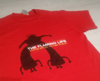 Vintage THE FLAMING LIPS 'Yoshimi Battles the Pink Robots' T Shirt