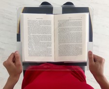 3.5X Firm Fresnel Full Page Frameless Magnifier - 12 X 14 Inch LOW VISION