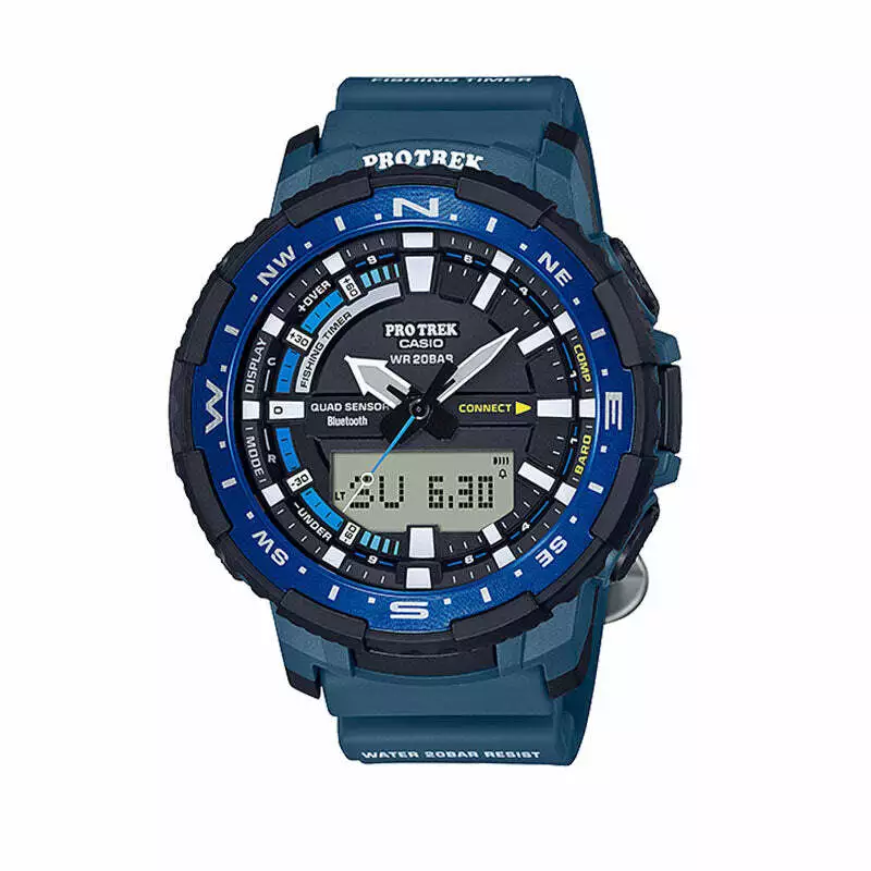 Casio Pro Trek reloj deportivo de cuarzo con correa de resina para hombre