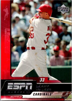 2005 Upper Deck ESPN #80 Larry Walker Nmt-Mnt
