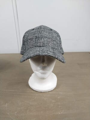 Burro Wool Blend Mens Strapback Hat Baseball Cap Felt Gray 