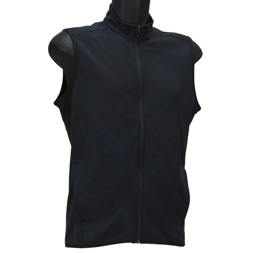 Oakley Range Vest Mens Size S Small Blackout Full Zip Casual Sleeveless Vest - Image 2 of 4