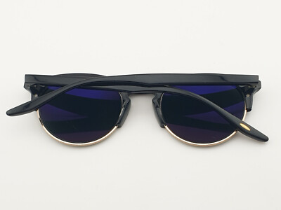 Barton Perreira Griffin Round Black Sunglasses Vintage Designer