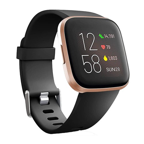 Band Silikon für Fitbit Versa 2 \ Versa \ Versa Lite Ersatzarmband Armband - Bild 13 von 25