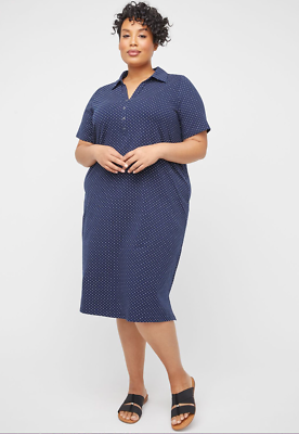 plus size polo shirt dress Plus Size Riviera Polo Maxi Dress