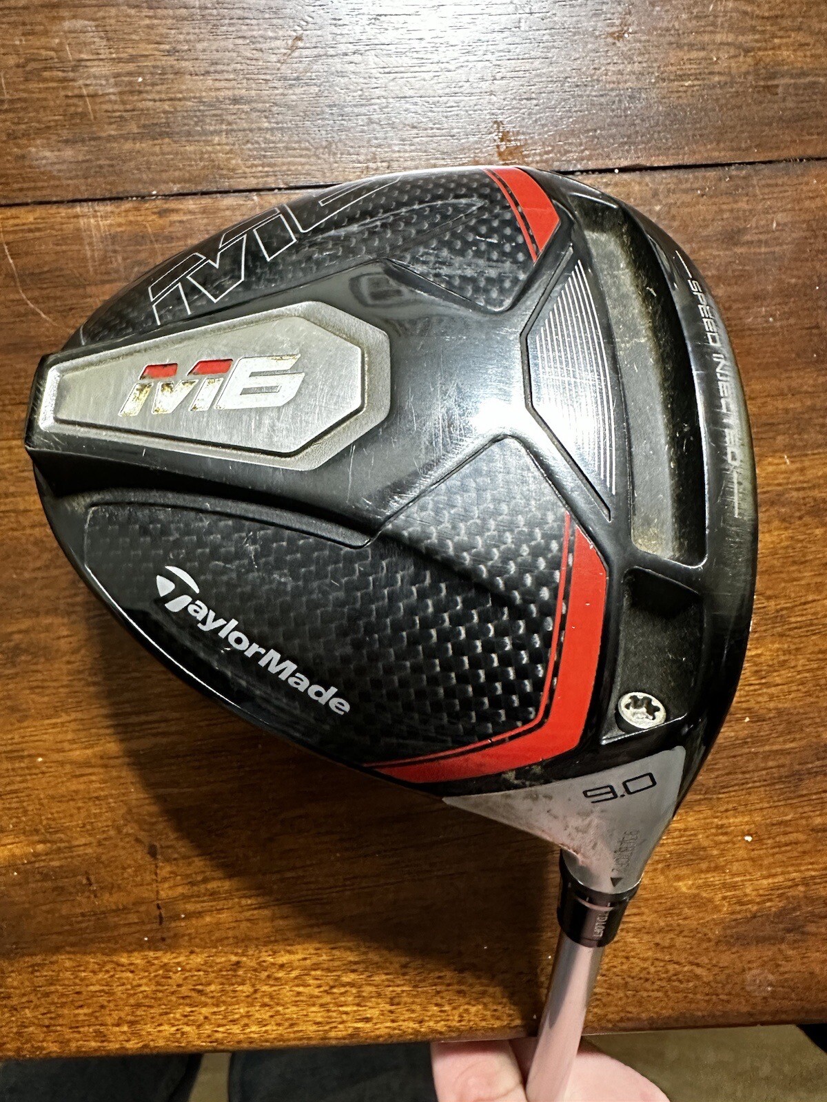 TaylorMade M6 Driver Golf Club Adjustable Loft Comes With Tool And Head
