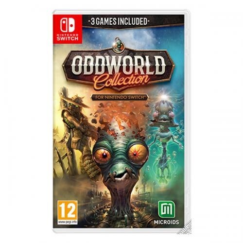 ODDWORLD: COLLECTION FOR NINTENDO SWITCH Nintendo Switch 3 Games Includes Italia