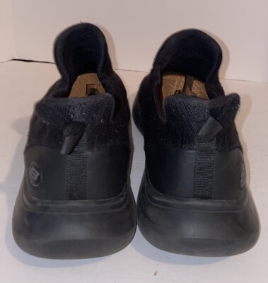 skechers dress knit relaxed fit air cooled memory foam Skechers Dress Knit Relaxed Fit Air Cooled Memory Foam Slip On Black 9.5
