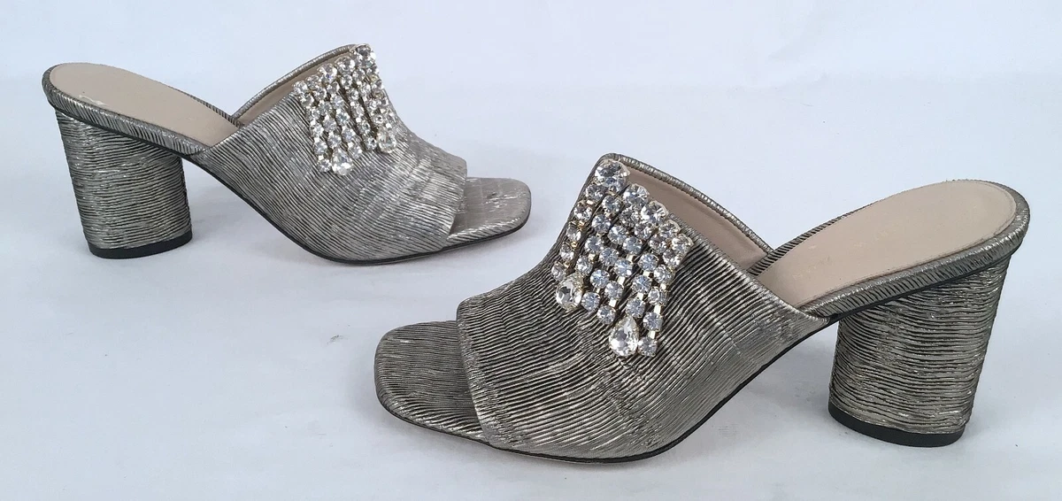 NEW Stuart Weitzman theone Embellished Sandal Size 7.5 M 365 P34