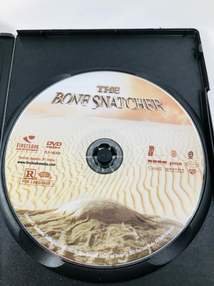 The Bone Snatcher DVD, Jan Ellis, Sean Higgs, Brian Claxton