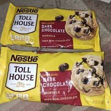2) Nestle Toll House Dark Chocolate Chips Morsels  10 Oz Per* Date 09/2026