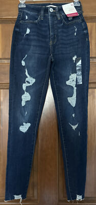 So Super High Rise Curvy Jegging Super Stretch Juniors 0/24w Normally $44  (j12c) | eBay