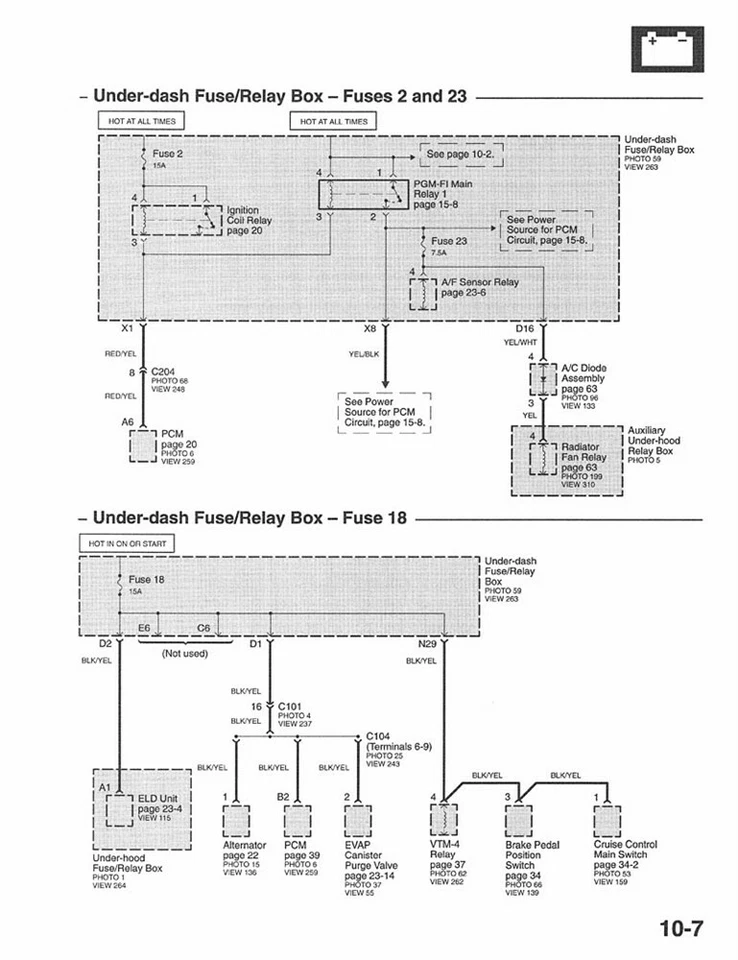 Honda Ridgeline 2006 2007 2008 manual de diagnóstico eléctrico solución de problemas OEM Foto 4 de 4