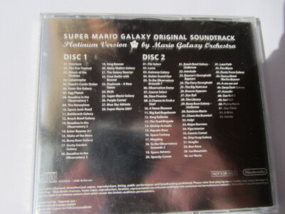 Nintendo Super Mario Galaxy Original Soundtrack Platinum