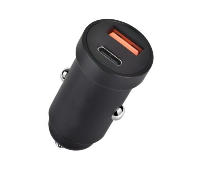 DINIC USB KFZ 48W C Schnellladegerät, Bulk-Box 30 W USB-C (PD 3.0/PPS) + 18 W US