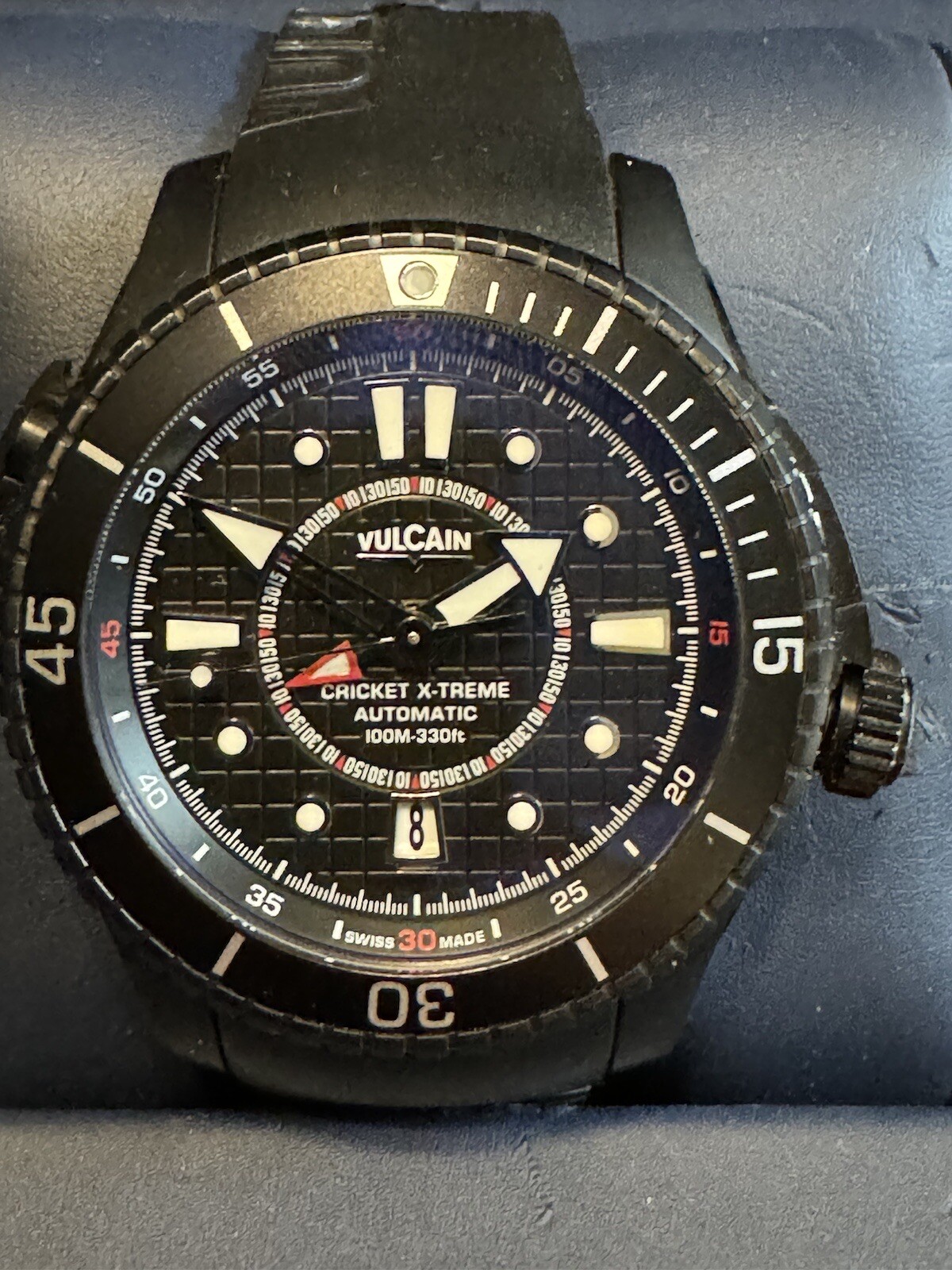 Vulcain Cricket Diver XTreme Automatic ALARM WATCH eBay