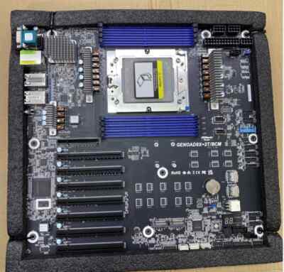 GENOAD8X-2T/BCM Mainboards Support AMD EPYC 9004 SP5 (LGA 6096)DDR5 97x4 CPU
