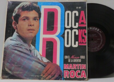 Martin Roca LP Roca Rocks on Peerless Del Shannon
