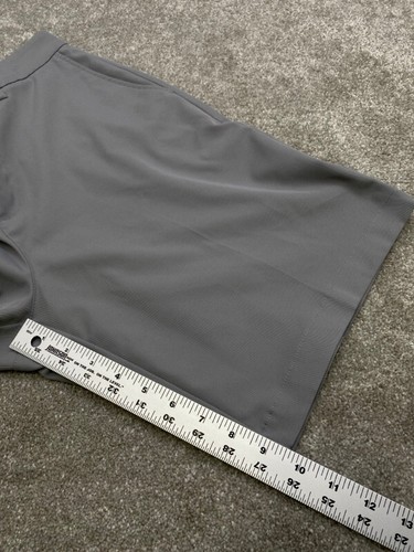 Callaway Performance Golf Shorts Men's 32x9 Gray Button Back Pocket 4874 - Picture 9 of 9