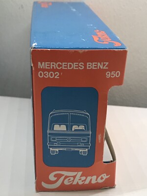 TEKNO MERCEDES BENZ BUS 0302 - 950 - EXCELLENT in Original Box