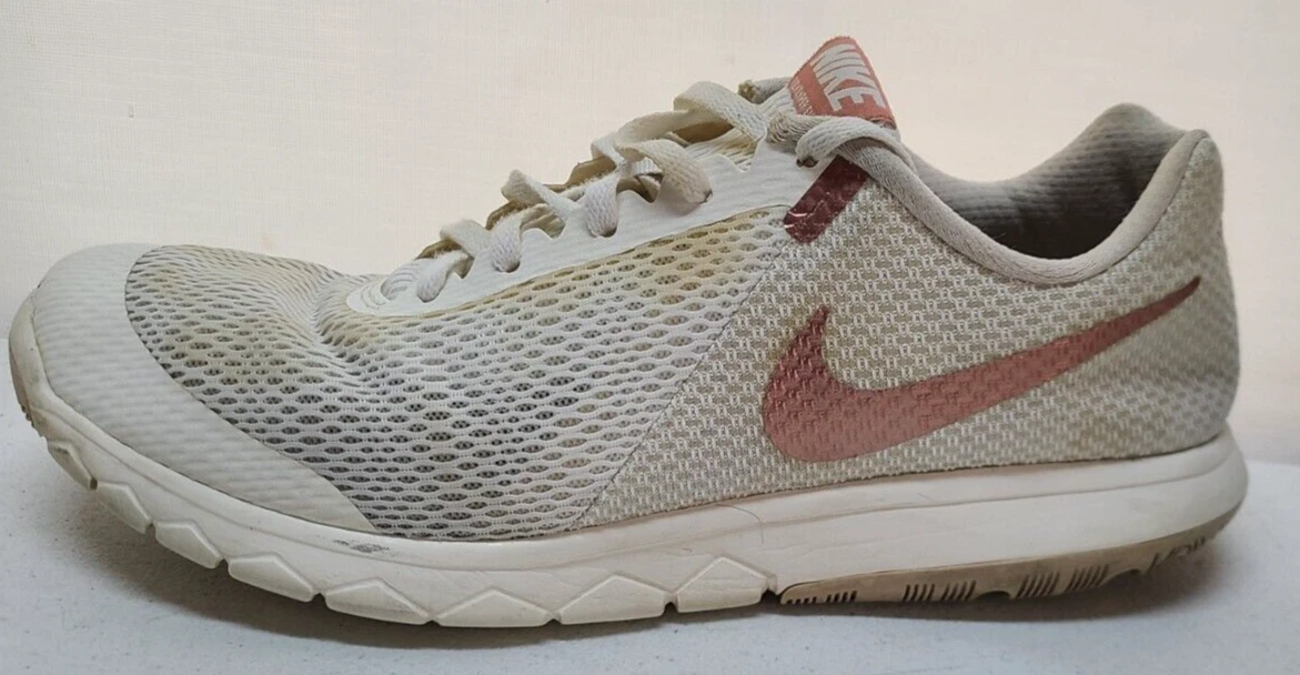 Nike flex experience 6 top women's running shoes rose gold