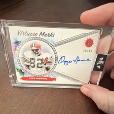 Topps 2023 Motif Virtuoso Marks Ozzie Newsome Autograph 30/49 Browns