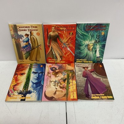 Crouching Tiger Hidden Dragon Vol 1 6 Complete PB Graphic Novel Set Andy Seto