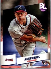 2024 Topps Big League Allan Winans #4 Atlanta Braves