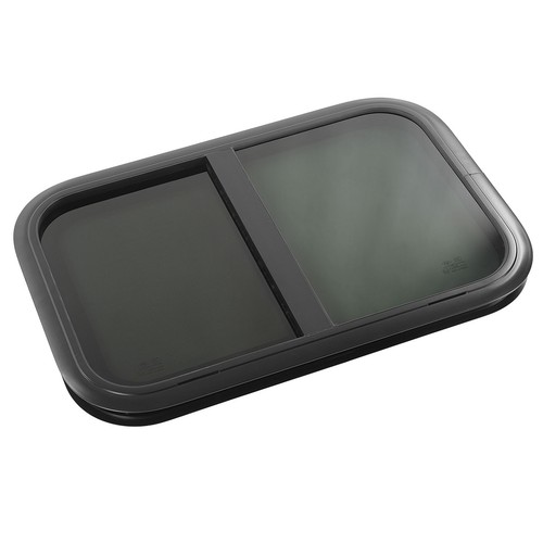 ´for 31‑36mm Wall Thickness 700x300mmm Rounded Sliding Windows Black Aluminum - Picture 4 of 12