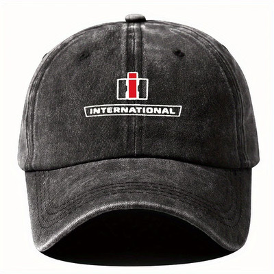 Case IH International USA Traktoren Kappe Mütze Baseball Cap Schirmmütze schwarz