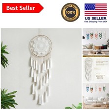 Decorative Macrame Dream Catcher with Tassel - Perfect Wedding Blessing Gift