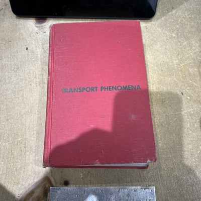 TRANSPORT PHENOMENA by Bird, Stewart, Lightfoot / VTG  HC 1960