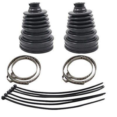 Universal CV Joint Boot Kit Universal Non-Split CV Axle Boot Repair Kit 2 Boots