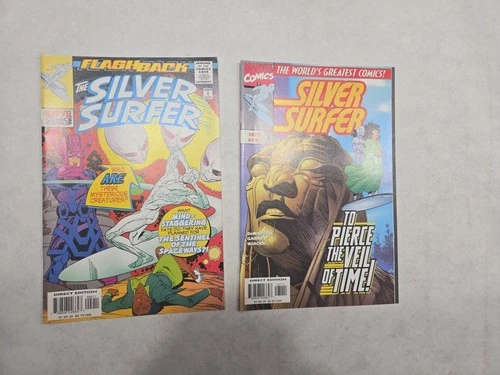 SILVER SURFER VOL 3  #  131  NM/M   9.2  NOT CGC GRADED  1997 Flashback #1 T90