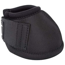 Classic Equine Dyno No Turn Black Overreach Boots Large Durable Protection