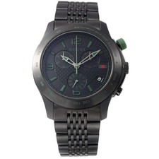 Gucci YA126225A Men's G-Timeless Black Dial Quartz Watch