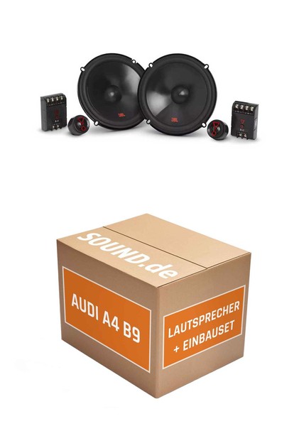 Lautsprecher Vorne JBL Stage3 607CF FüR Audi A4 B9 + Limousine | 2X Tief-Mittelt-image