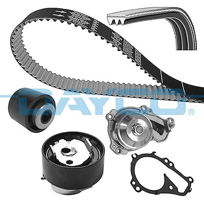 DAYCO KBIOWP141 Water Pump & Timing Belt Set for CITROËN,DS,FIAT,JEEP,OPEL,PEUGE
