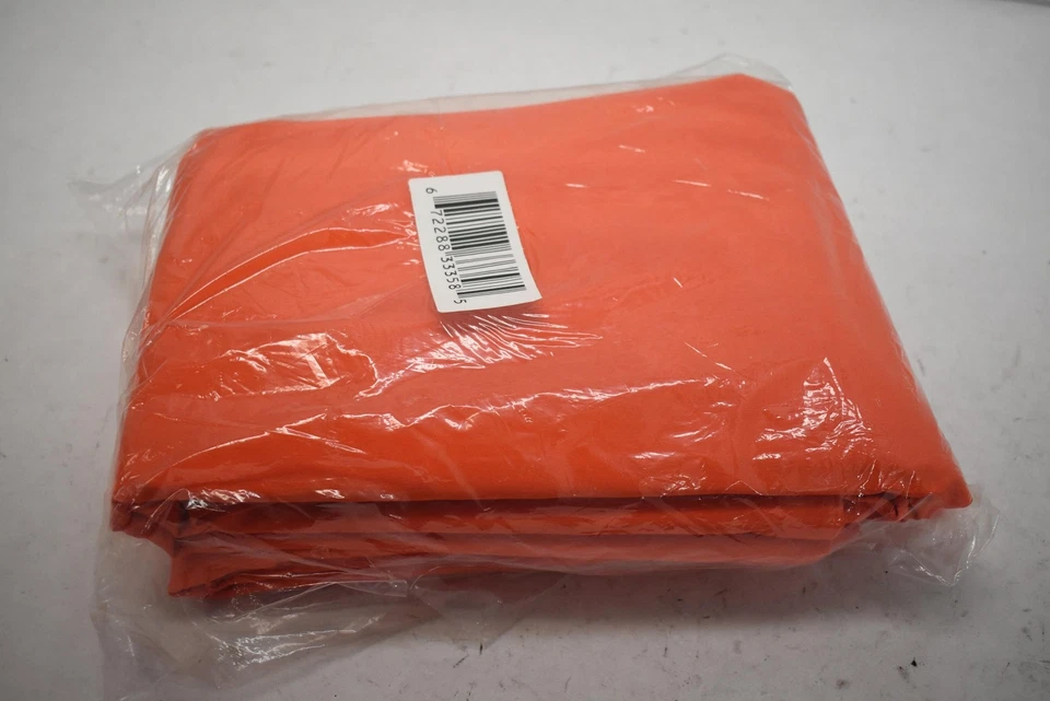 Green Lifestyle 12 Pc Bib Apron BBQ Cook Chef Crafting Unisex Adult Orange Bulk - Image 3 of 4